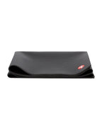 Manduka PRO Travel 2.5mm Yoga Mat - Black - folded | Manduka NZ