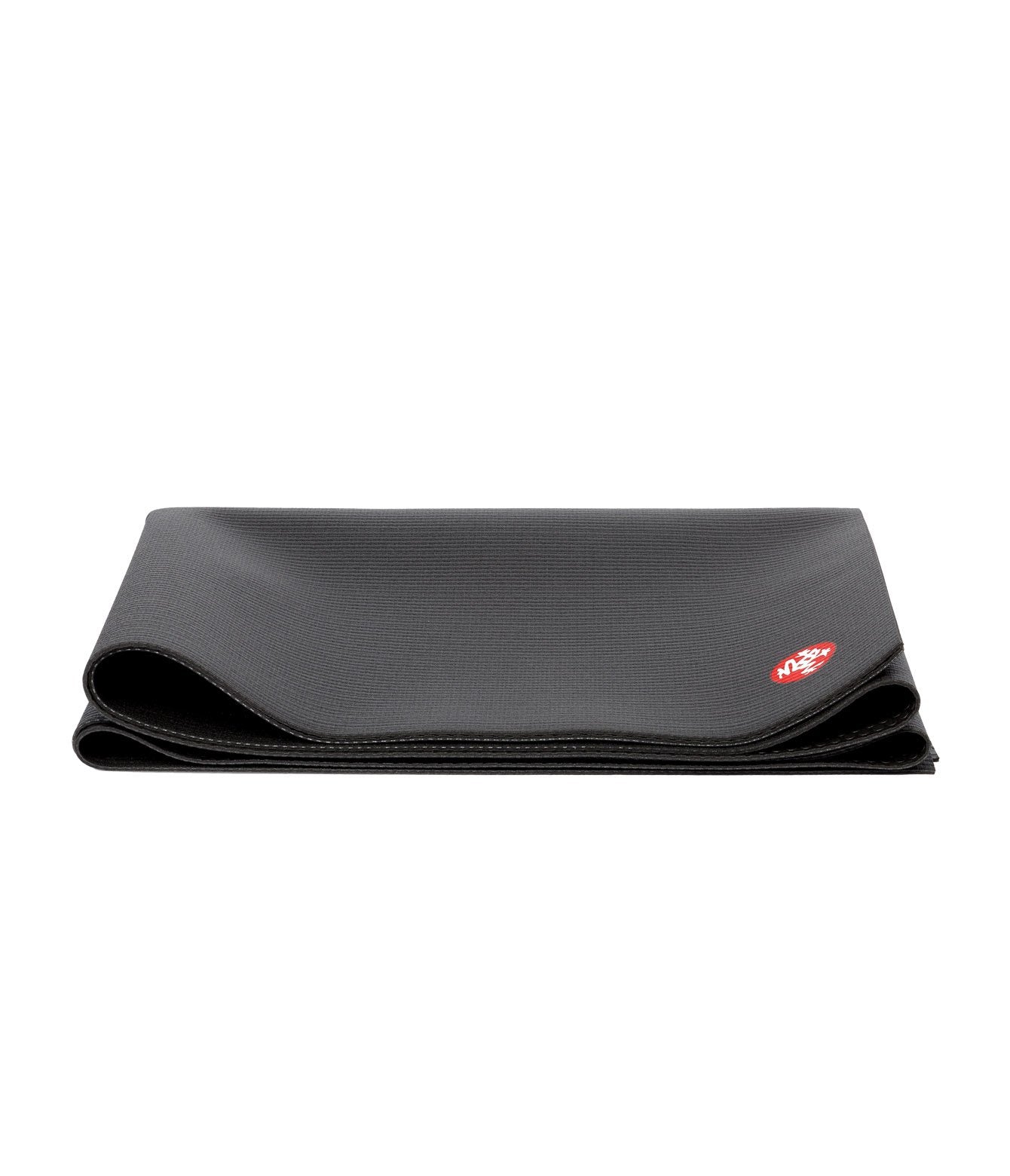 Manduka PRO Travel 2.5mm Yoga Mat - Black - folded | Manduka NZ