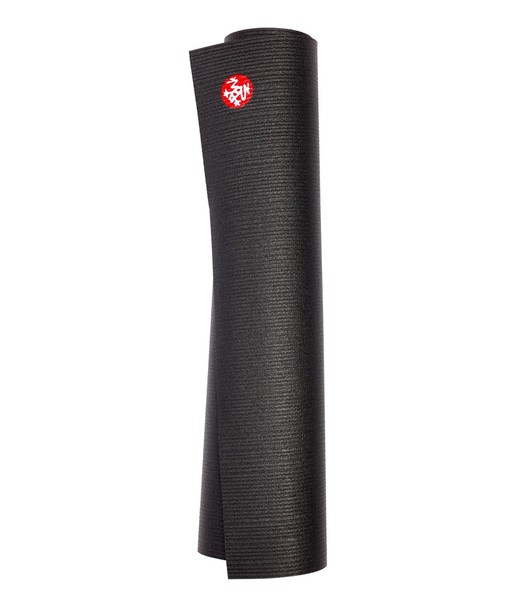 Manduka PROLite 5mm - Black - rolled vertical | Manduka NZ