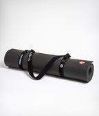 Manduka Commuter Mat Carrier - Black - around a yoga mat | Manduka NZ