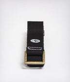 Manduka Commuter Mat Carrier - Black - folded | Manduka NZ