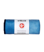 Manduka eQua Hand Towel - Camo Tie Dye Blues - rolled | Manduka NZ