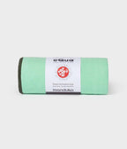 Manduka eQua Hand Towel - Green Ash - rolled | Manduka NZ