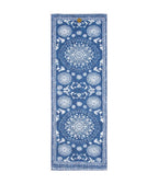Manduka Yogitoes Mat Towel - Gejia - lying flat | Manduka NZ