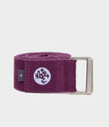 Manduka Align Yoga Strap - Indulge - coiled | Manduka NZ