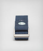 Manduka Align Yoga Strap - Midnight - folded | Manduka NZ