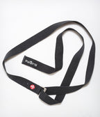 Manduka Align Yoga Strap - Thunder - uncoiled | Manduka NZ